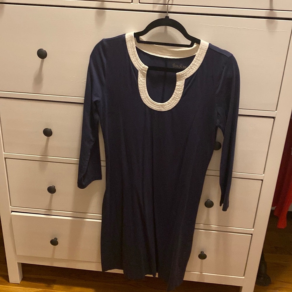 Blue cotton Lilly Pulitzer dress